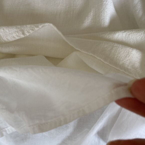 LuLus Lined White Off The Shoulder Mini Dress Size Medium - Picture 8 of 13